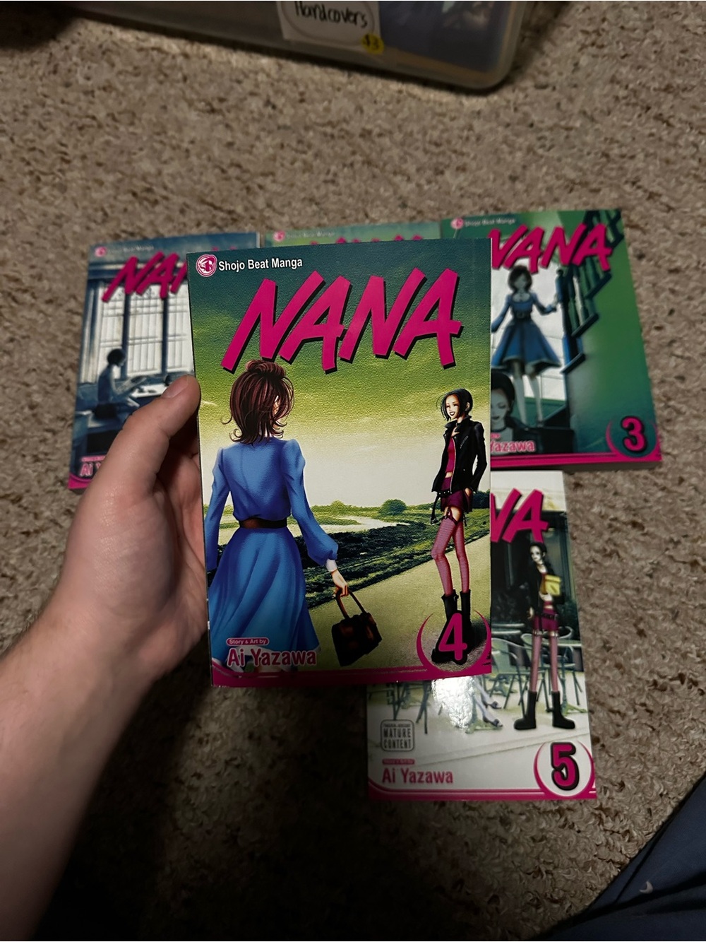 NANA Manga Volumes 1-5 by Ai Yazawa - Picture 5 of 6